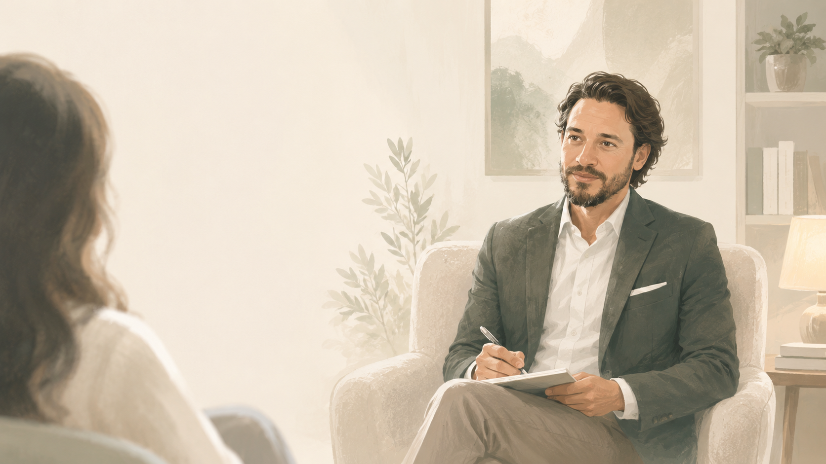 psychiatrist consultation patient